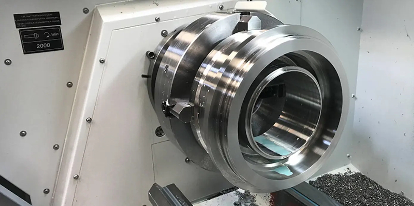 Harrison Alpha manual / cnc lathe at Cheshire Seals