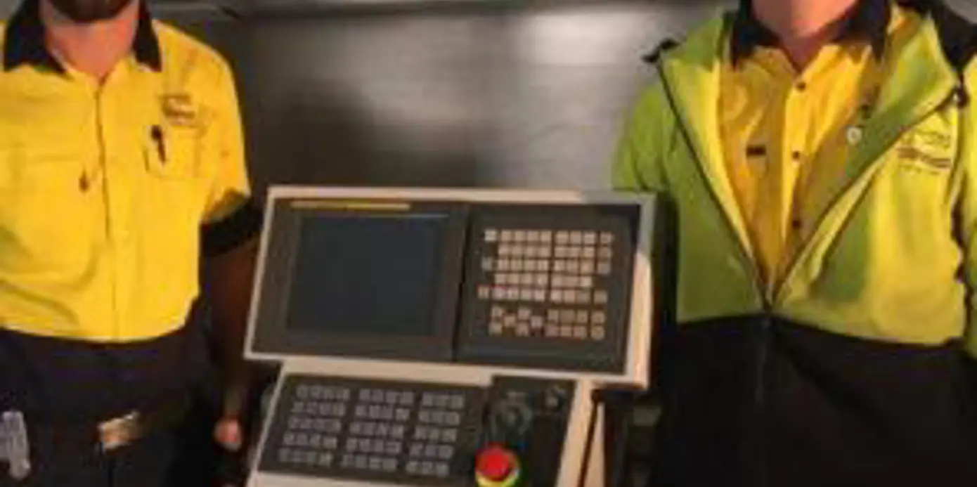 Harrison Alpha XS lathe at Goldenfields Water Corp, Sydney