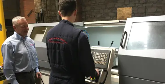 Setting up a Colchester Alpha lathe