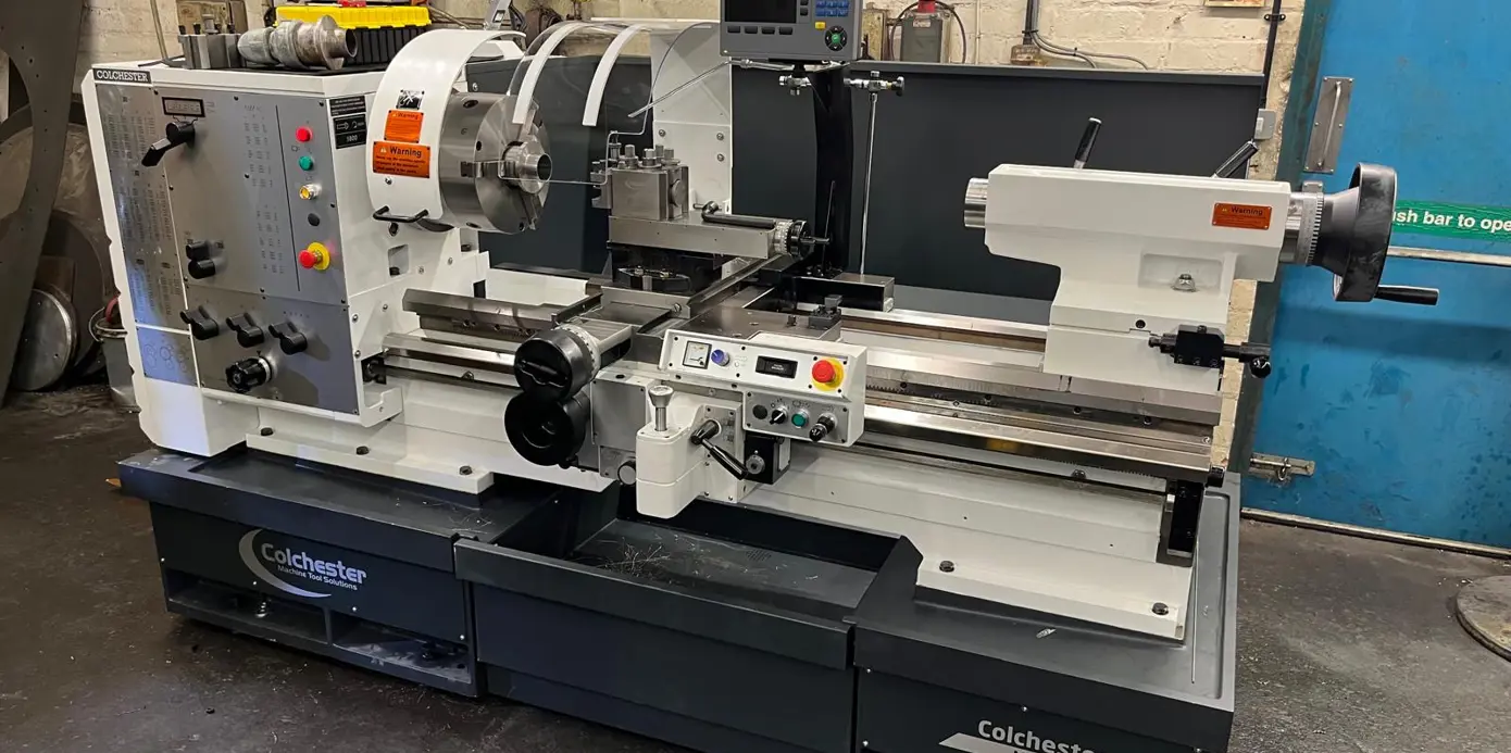 Colchester Mastiff VS 1m Machine in Propbrook Workshop