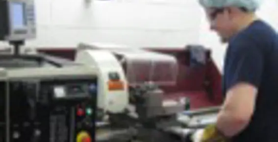 Harrison V390 Centre lathe in action at Longley Farm