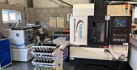 Wentworth Moulds manage increased workload with Storm EH-610 VMC
