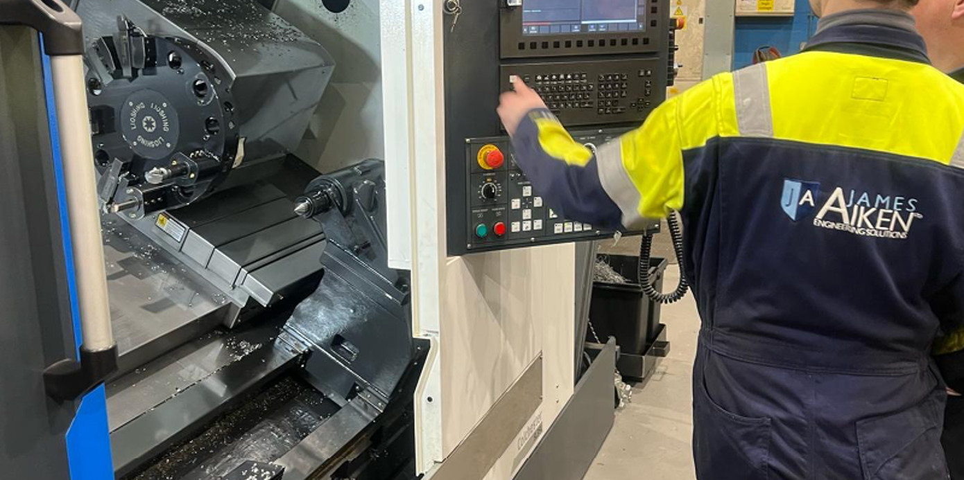 James Aiken Enhances Machining with the Colchester Tornado SL35L