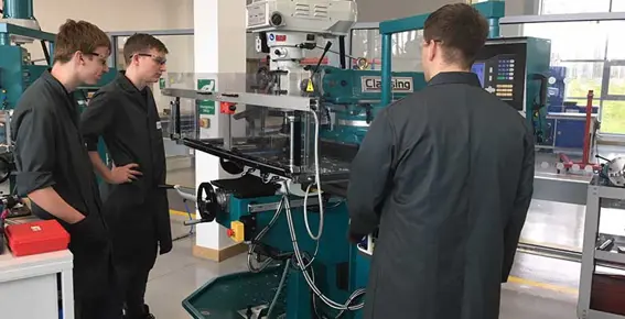 New Machine Tool workshop at Coleg Cambria