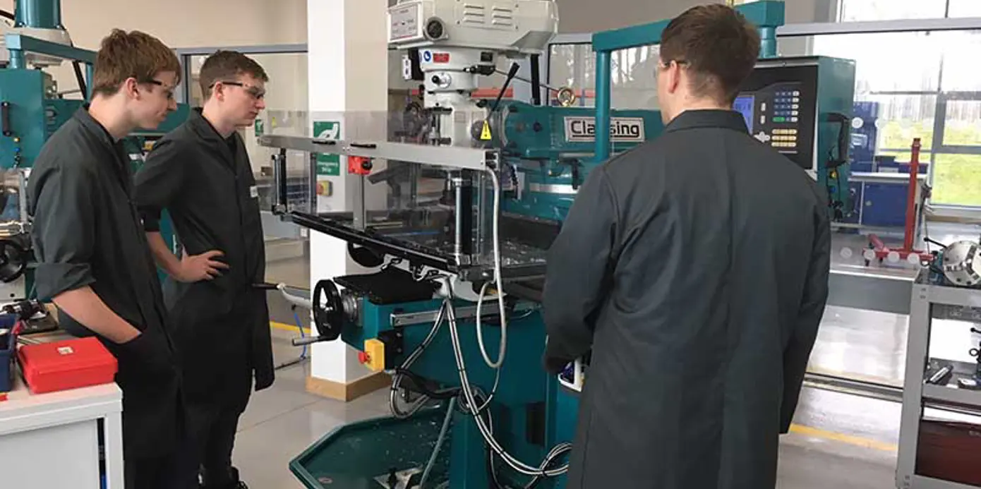 New Machine Tool workshop at Coleg Cambria