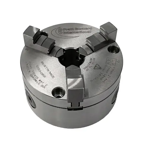 100mm 3 Jaw Standard Accuracy Pratt Burnerd Chuck