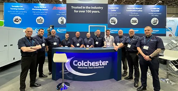 The Colchester team at MACH 2024