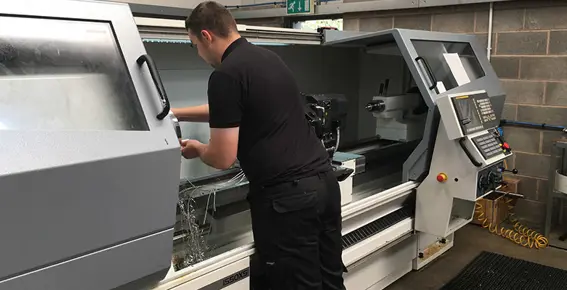 Cheshire Seals Harrison Alpha XS manual/CNC lathe