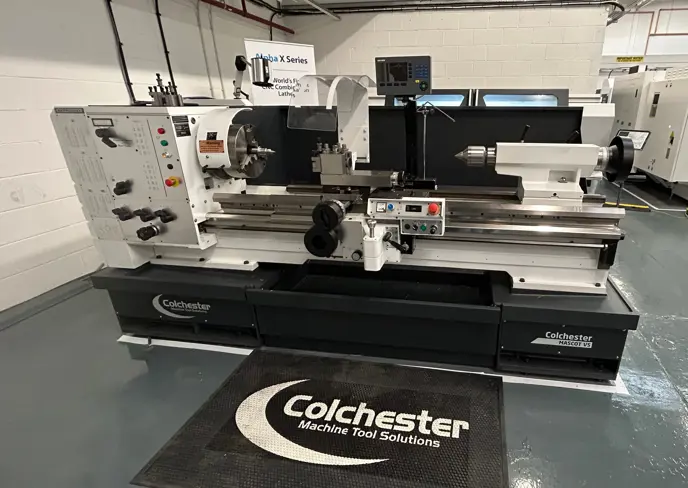 Colchester Mascot VS in the Colchester Showroom