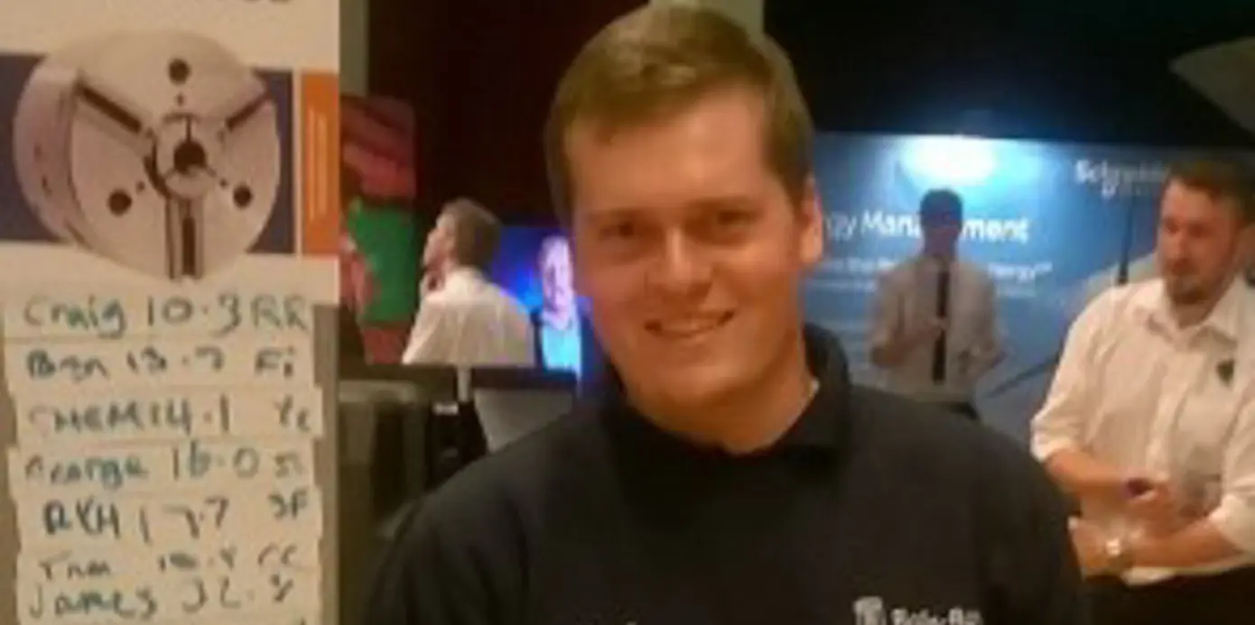 Craig Arnell, Gripfast Challenge Winner