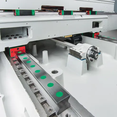 Storm VL VMC linear guideways