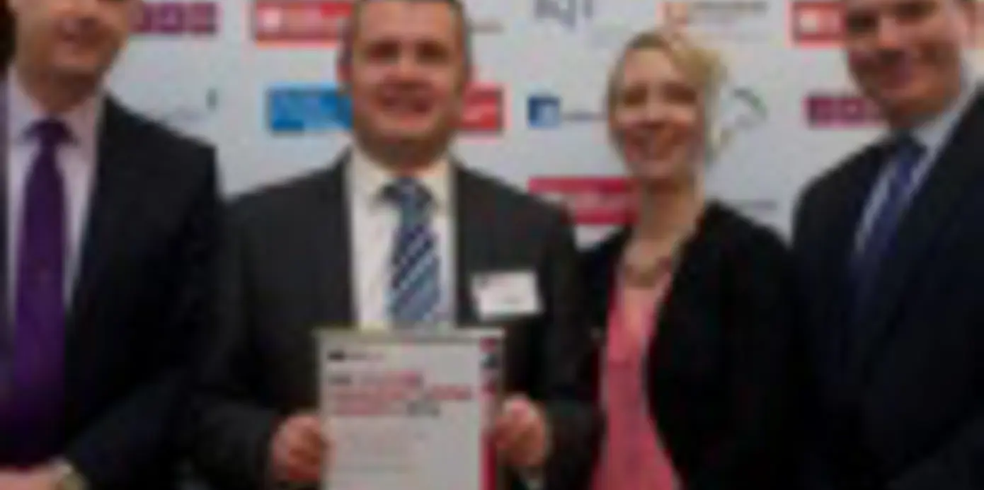 Philip Cullen, 600 Group Marketing Manager, pictured (second left) with the EEF Future Manufacturing Award