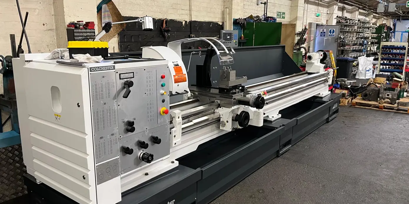 Colchester Mastiff VS 4m Machine in Propbrook Workshop