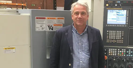 Sean Luck, Area Sales Manager, Colchester Machine Tool Solutions